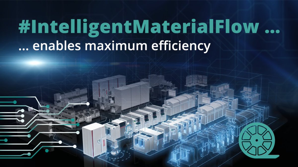 ASMPT Webinar #IntelligentMaterialFlow enables maximum efficiency
📅 Tue 26 Nov 2024 | 9am CET 
Is your production equipment used effectively &amp; deliver maximum yield?
Make things faster, easier &amp; more efficient: Factory Material Manager &amp; WORKS Logistics
👉eu01web.zoom.us/webinar/regist…