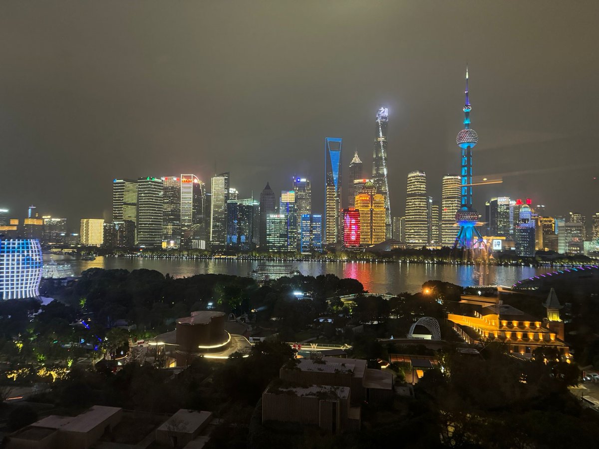 On the road  in Shanghai this week for the North Bund Forum 2024 and to meet with representatives from our Chinese member association, the Shanghai Institute of Marine Insurance!