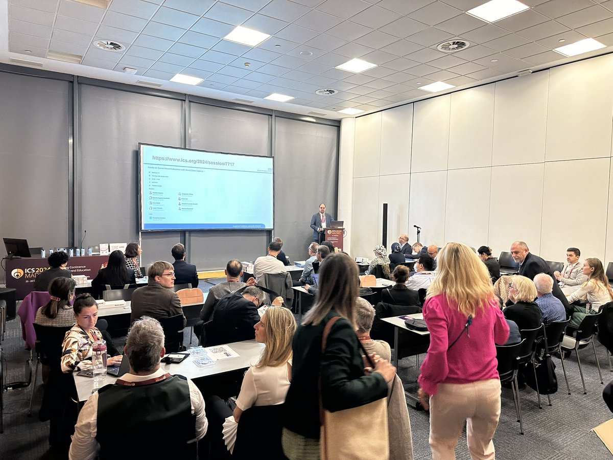 Arun Sahai (@sonnyurol) on Twitter photo Packed room at HOT in neuromodulation #ICS2024 <a href="/icsoffice/">ICS</a> Pt selection indications models for PNE tined lead + programming sessions <a href="/urohash/">Prof. Dr. H. Hashim</a> <a href="/BAUSurology/">BAUS</a> <a href="/Uroweb/">European Association of Urology (EAU)</a> <a href="/eau_yuo/">EAU Young Urologists</a> <a href="/sinug_org/">SINUG</a> <a href="/marcioaverbeck/">Dr. Averbeck</a> <a href="/MDTPelvicHealth/">Medtronic Pelvic Health</a> <a href="/L_Thomas2005/">Laura</a> <a href="/EmreHuri_MD/">Prof. Emre Huri, MD, PhD, FEBU</a> <a href="/dr_arlandis/">Salvador Arlandis</a> <a href="/bui_nbt/">NBT_BUI</a> <a href="/PakzadMahreen/">Mahreen Pakzad</a> Packed room at HOT in neuromodulation #ICS2024 <a href="/icsoffice/">ICS</a> Pt selection indications models for PNE tined lead + programming sessions <a href="/urohash/">Prof. Dr. H. Hashim</a> <a href="/BAUSurology/">BAUS</a> <a href="/Uroweb/">European Association of Urology (EAU)</a> <a href="/eau_yuo/">EAU Young Urologists</a> <a href="/sinug_org/">SINUG</a> <a href="/marcioaverbeck/">Dr. Averbeck</a> <a href="/MDTPelvicHealth/">Medtronic Pelvic Health</a> <a href="/L_Thomas2005/">Laura</a> <a href="/EmreHuri_MD/">Prof. Emre Huri, MD, PhD, FEBU</a> <a href="/dr_arlandis/">Salvador Arlandis</a> <a href="/bui_nbt/">NBT_BUI</a> <a href="/PakzadMahreen/">Mahreen Pakzad</a>