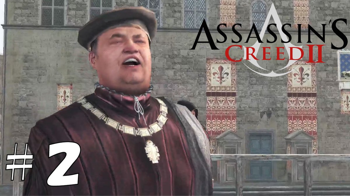 tomoshibi_gamer's tweet image. 本日は二本立てです。
アサクリの敵キャラキモい奴多すぎる（褒めてる）
糞キモおやじ【Assassin's Creed 2】＃２youtu.be/OkTXs3zeFYk