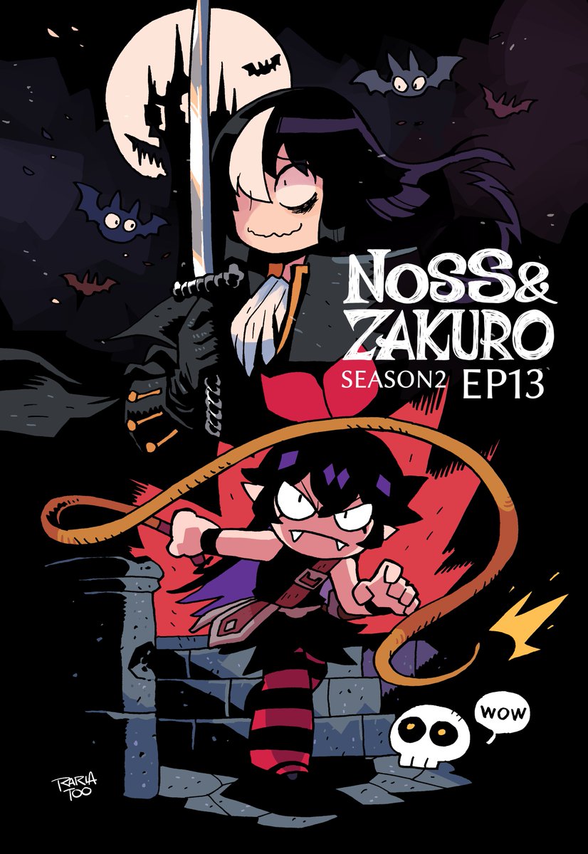 『ノス＆ザクロ』のシーズン2の第13話が公開されました🥴
いつもよりちょっとシリアスな空気が漂う感じのお話です。
#ノスアンドザクロ #NossandZakuro

matogrosso.jp/serial/noss-an…