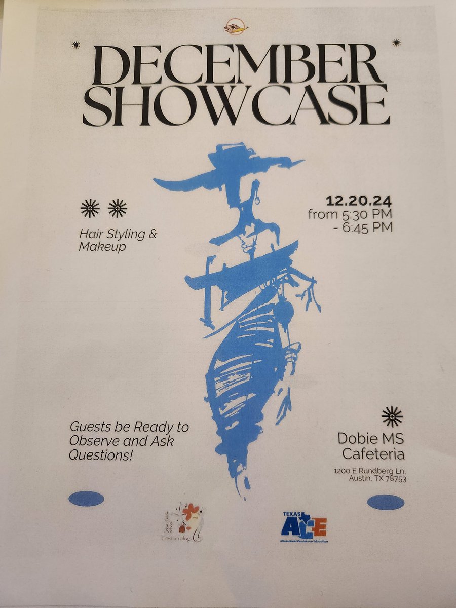 The <a href="/DobieATX/">Dobie ATX</a>  Roadrunners are  preparing for their December Showcase. Join them.  The community is welcome!