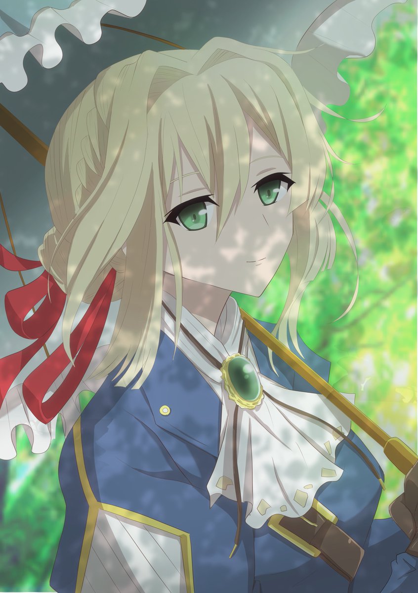 ヴァイオレット・エヴァーガーデン 「再び観れるとは嬉しいですね#ヴァイオレットエヴァーガーデン 」|伊えのすけ@お仕事募集中のイラスト