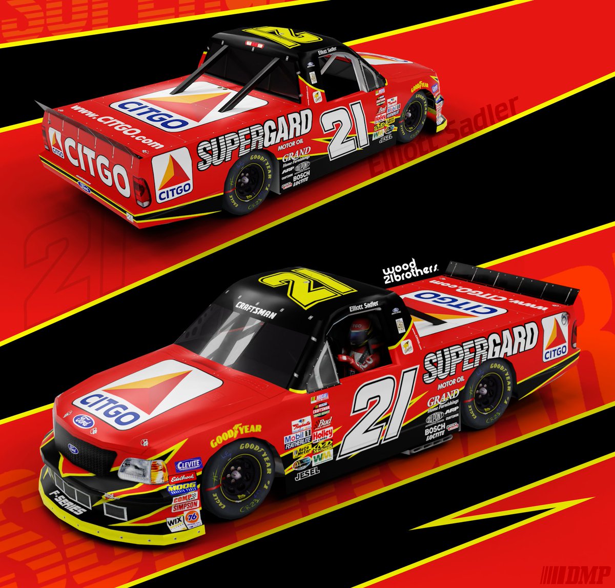 DMP_Designs's tweet image. C-I-T-T-O-G-O

That&apos;s not how you spell Citgo...

#NASCAR #Citgo #Supergard #woodbrothers #ford