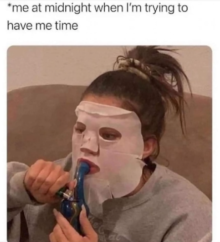 AwesmumTTV's tweet photo. The peel off face masks are the worst #420community #momtime #cannamom #420friendly https://t.co/eW7DM5o1kJ