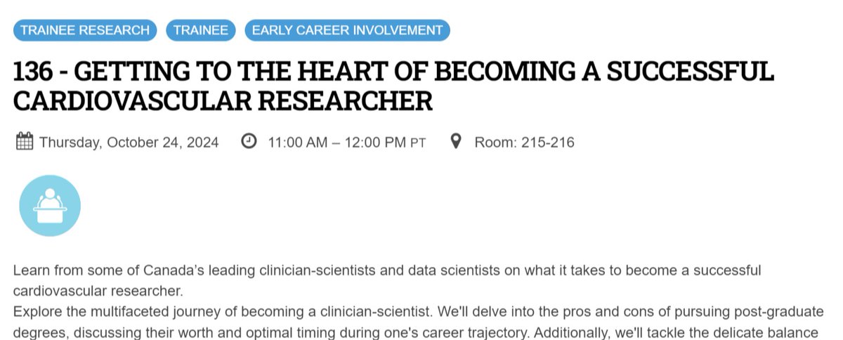 Nariman Sepehrvand (@nsepehrvand) on Twitter photo Aspiring to become a clinician-scientist in #cardiovascular medicine? Join us at #CCC2024 on Oct 24, 11AM PT at #CCCongress to learn from 🇨🇦's top experts! <a href="/SCC_CCS/">CCS</a>
<a href="/ebelleycote/">Emilie Belley-Côté, MD, PhD</a> <a href="/AndrewKrahnMD/">Andrew Krahn</a> <a href="/G_MarquisGravel/">Guillaume Marquis-Gravel</a> <a href="/nickgrubic/">Nicholas Grubic</a>
<a href="/sanaz_hatami/">Sanaz Hatami</a> Aspiring to become a clinician-scientist in #cardiovascular medicine? Join us at #CCC2024 on Oct 24, 11AM PT at #CCCongress to learn from 🇨🇦's top experts! <a href="/SCC_CCS/">CCS</a>
<a href="/ebelleycote/">Emilie Belley-Côté, MD, PhD</a> <a href="/AndrewKrahnMD/">Andrew Krahn</a> <a href="/G_MarquisGravel/">Guillaume Marquis-Gravel</a> <a href="/nickgrubic/">Nicholas Grubic</a>
<a href="/sanaz_hatami/">Sanaz Hatami</a>