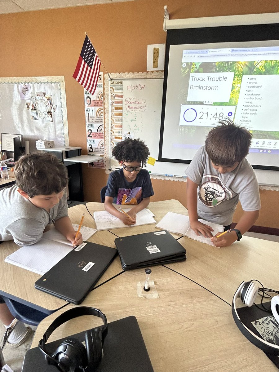 alysia_alvarado's tweet image. We stared our Truck Troubles Stem project today. Students brainstormed independently, presented their runway to their team and collaborated to form a team plan. So excited to start building tomorrow! #EngineersAtWork @NISDChumbley