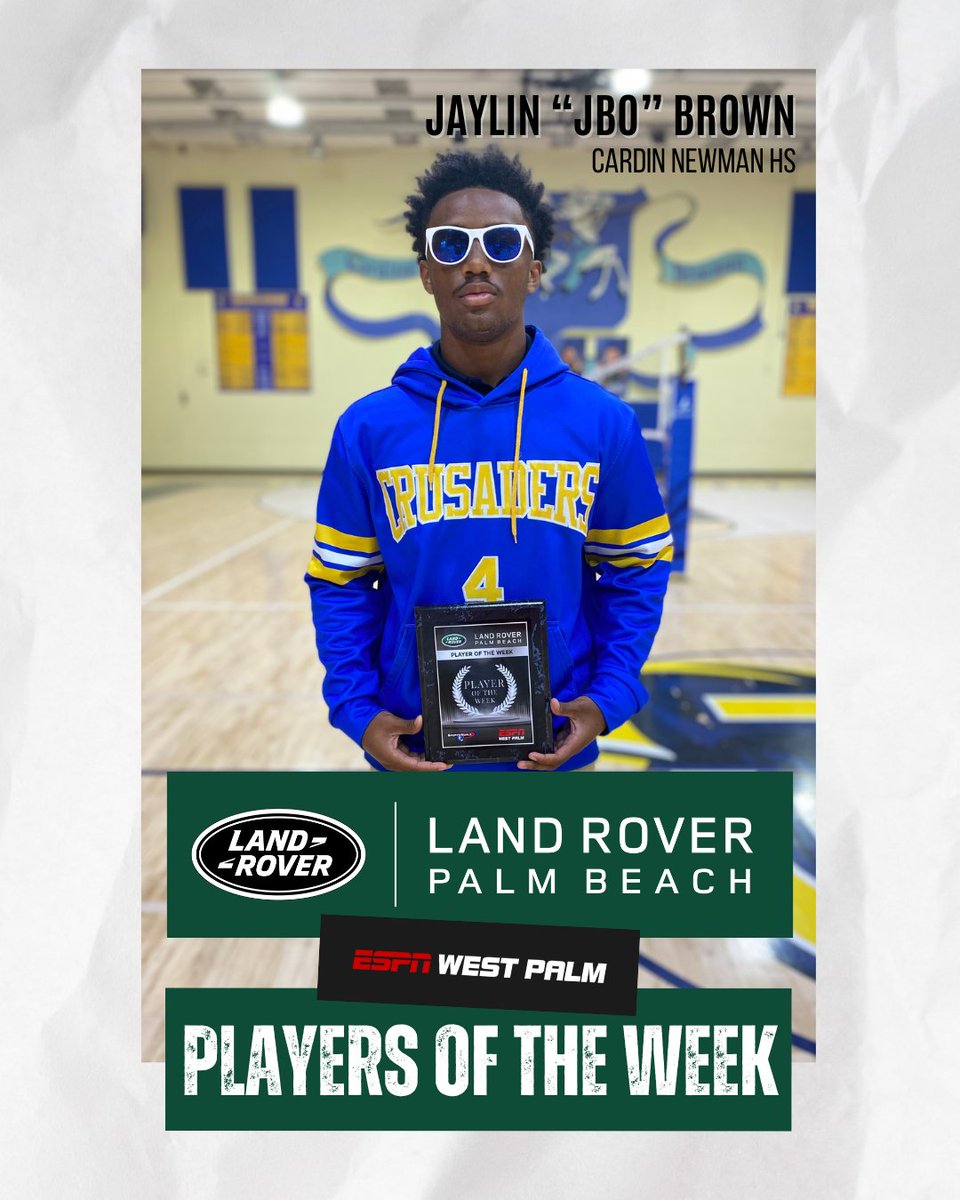 ESPN Top 63 (@espntop63) on Twitter photo WATCH:
Our <a href="/LRPalmBeach/">Land Rover Palm Beach</a> Player of the Week is <a href="/CNHS_Athletics/">Cardinal Newman HS Athletics</a> star running back <a href="/jbo22_/">Jaylin “ Jbo “ Brown 3⭐️</a>!!
Full Story: youtu.be/qy4QmRtB_10
<a href="/LouisvilleFB/">Louisville Football</a> WATCH:
Our <a href="/LRPalmBeach/">Land Rover Palm Beach</a> Player of the Week is <a href="/CNHS_Athletics/">Cardinal Newman HS Athletics</a> star running back <a href="/jbo22_/">Jaylin “ Jbo “ Brown 3⭐️</a>!!
Full Story: youtu.be/qy4QmRtB_10
<a href="/LouisvilleFB/">Louisville Football</a>