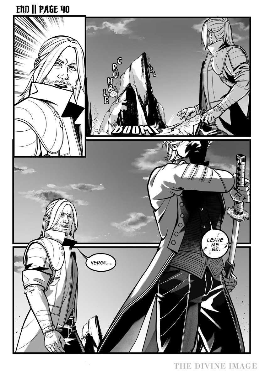kakemakes's tweet photo. 𝐓𝐇𝐄 𝐃𝐈𝐕𝐈𝐍𝐄 𝐈𝐌𝐀𝐆𝐄 - 𝐂𝐇𝐀𝐏𝐓𝐄𝐑 𝐓𝐖𝐎  𝐄𝐍𝐃

 PAGE - 39-41 

 #DMC #TheDivineImage #DevilMayCry https://t.co/scHkK9kcxX
