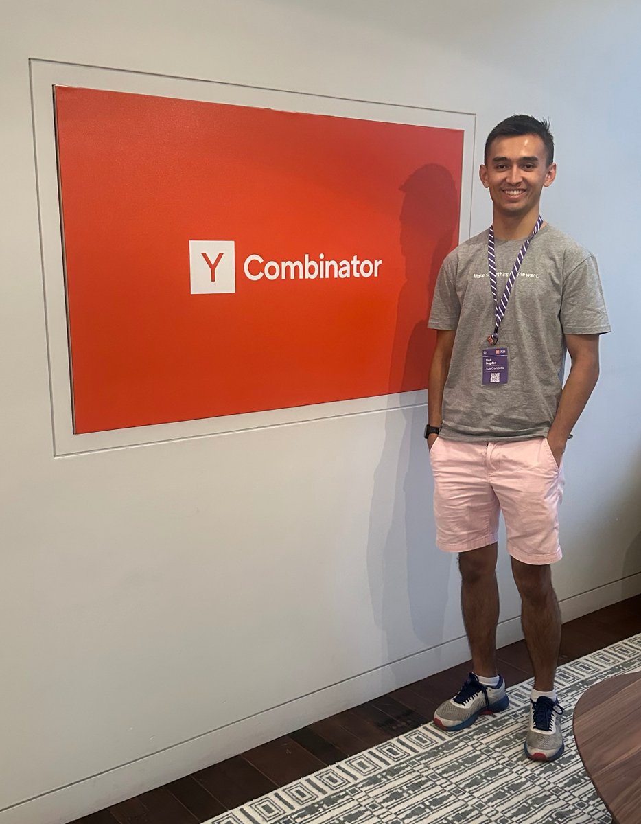RickSugden (@rickjsugden) on Twitter photo About a month ago, I paused my #PhD to go all-in on my startup and joined <a href="/ycombinator/">Y Combinator</a>’s F24 batch! YC has backed giants like Airbnb, Reddit, & Dropbox. Now I’m in SF with my co-founder, Madhav Singhal, tackling this wild journey. Big thanks to everyone who’s supported us! 🙌 #YC About a month ago, I paused my #PhD to go all-in on my startup and joined <a href="/ycombinator/">Y Combinator</a>’s F24 batch! YC has backed giants like Airbnb, Reddit, & Dropbox. Now I’m in SF with my co-founder, Madhav Singhal, tackling this wild journey. Big thanks to everyone who’s supported us! 🙌 #YC