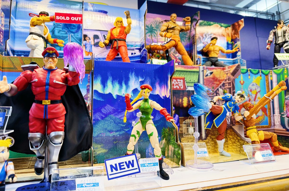 【新品未開封】JADA ストリートファイター II『キャミィ等3体セット』オマケ Amazon.co.jp: Jada Toys – ストリートファイターII Cammy アクション