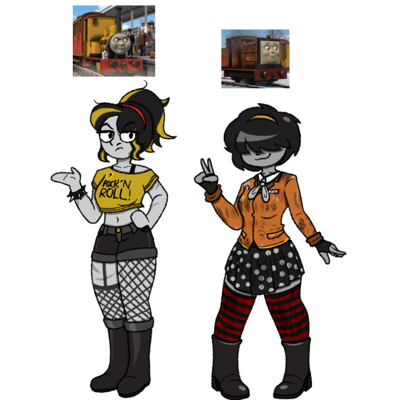 TheTrainsGuy_'s tweet photo. yall fw my woman duncan and rusty https://t.co/xRfWjbCOeS