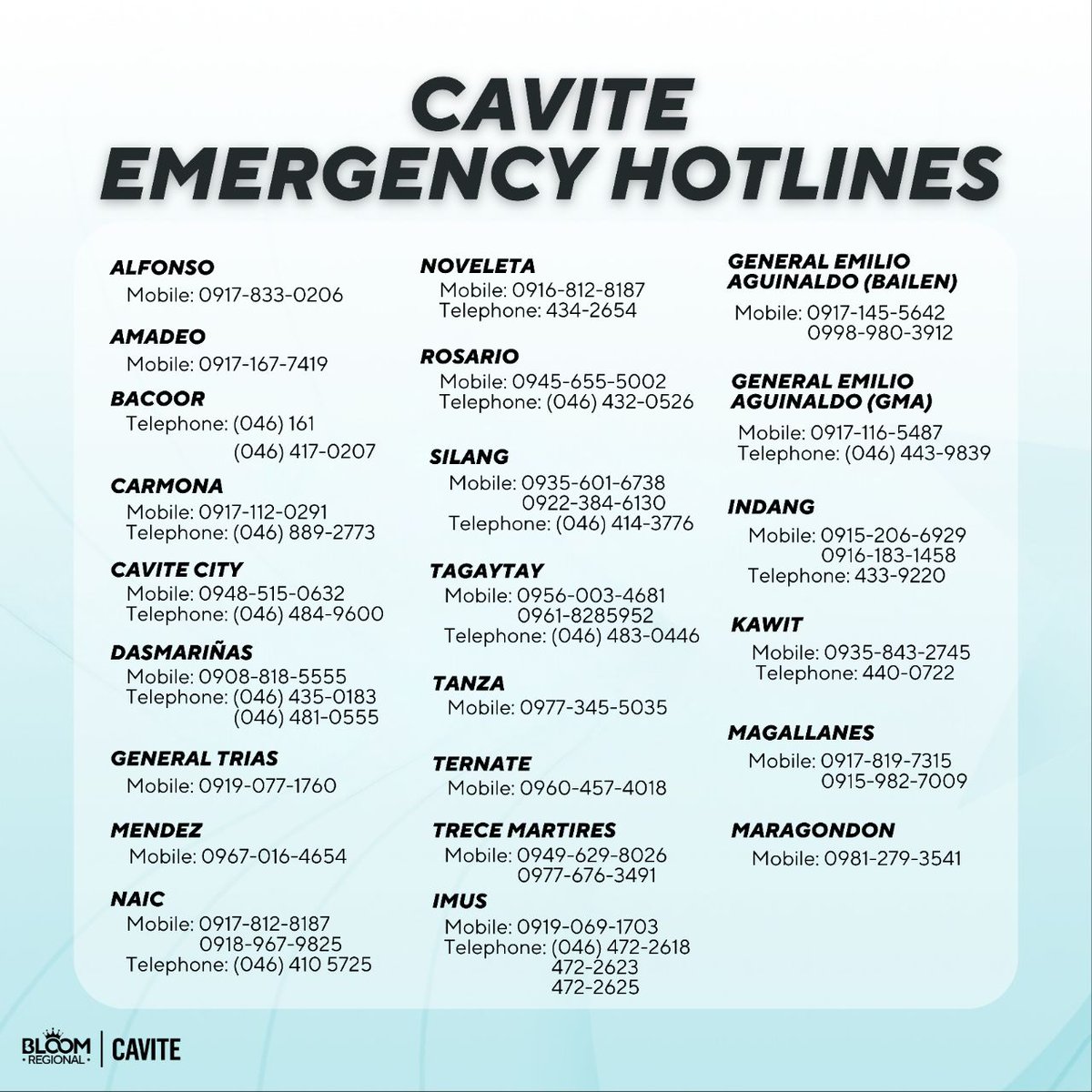 TEAM BLOOM CAVITE tweet media