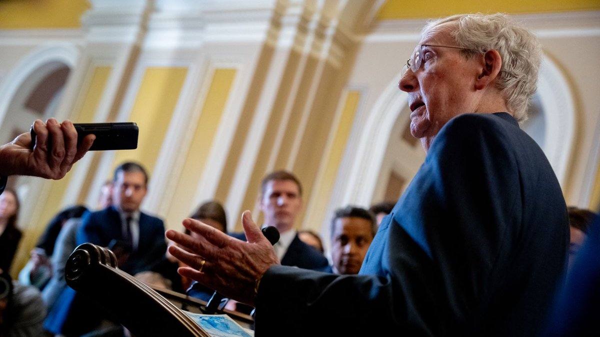 SkylineReport's tweet photo. McConnell BLASTS MAGA, Claims Reagan "Wouldn’t Even Recognize" the GOP Under Trump

So yeah, Mitch McConnell is coming out pretty strong against the whole MAGA thing. In this new biography The Price of Power—which is about him, by the way—he's basically saying the GOP is unrecognizable compared to the Reagan era. McConnell claims that Trump and his movement have totally shifted the party away from the ideals Reagan had in mind. He even went as far as to say that Reagan “wouldn’t recognize” today’s Republican Party, which is kind of a big deal 'cause Reagan’s still like, this icon for conservatives [1][2].

It’s wild, though, to hear this coming from McConnell, who’s, let’s be real, been walking a tightrope with Trump for a while. But now he's saying outright that MAGA is “entirely misguided” and that Trump’s leadership has damaged the party’s reputation and ability to compete [1][2]. It’s a pretty clear sign that McConnell’s not here for Trump’s version of conservatism... even if he’s worked with Trump in the past when it suited his agenda.

Interesting to see what kind of fallout this might cause within the party, especially with how influential the MAGA base still is. Feels like McConnell’s trying to distance himself a bit more now, maybe thinking about the future of the GOP without Trump at the center [2][3].

Citations:
[1] https://t.co/AGaUU9dImL
[2] https://t.co/TZ9WaBLg2I
[3] https://t.co/VZeJthly9M
[4] https://t.co/I93fSzLfLK