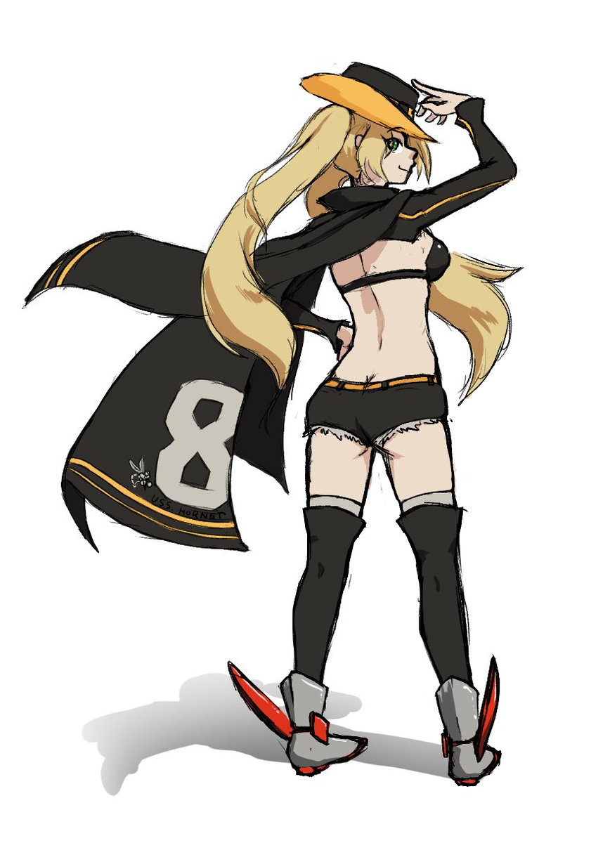 Hornet AzurLane sketch request