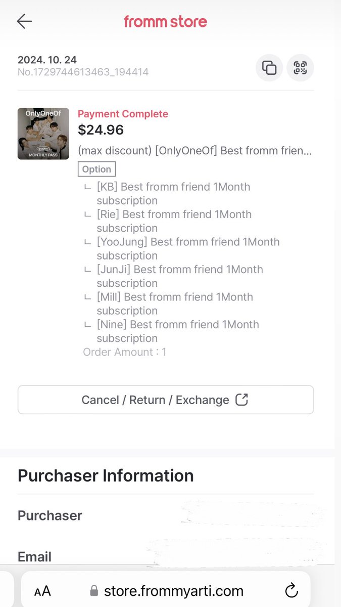 #프롬온리원오브 
happy I can hear about their day again~ 🥹