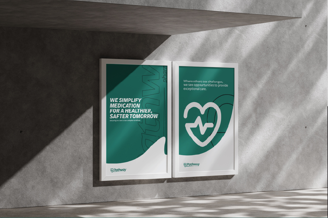 Vizqry's tweet photo. Visual Identity &amp; Branding for Pathway Pharmacy

Full project: https://t.co/CUMMHZW53J https://t.co/Ef2qXBkh8h