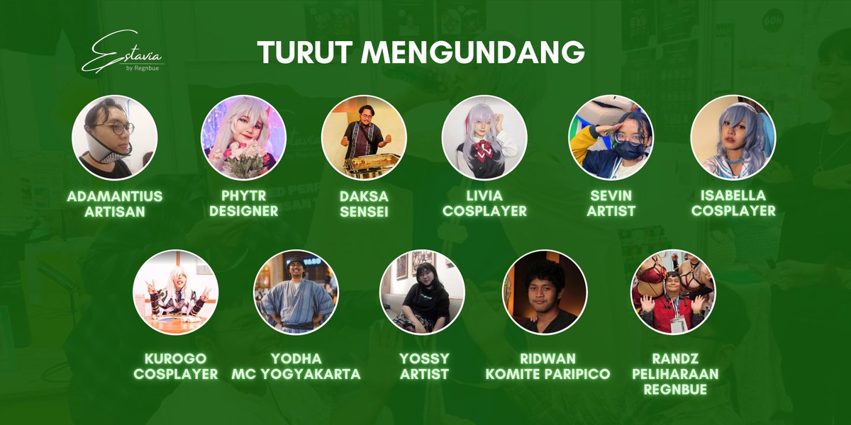 HADIRILAH  

Untuk semua orang yang hadir di Comifuro 19 baik yang menjadi pengunjung, penjual ataupun panitia untuk mengikuti NGETEH BARENG di booth Estavia by Regnbue AD12-13 secara GRATIS.  

Ditunggu kehadirannya di CF19!

#comifuro19 
#cf19
#cf19katalog
#cf19catalogue