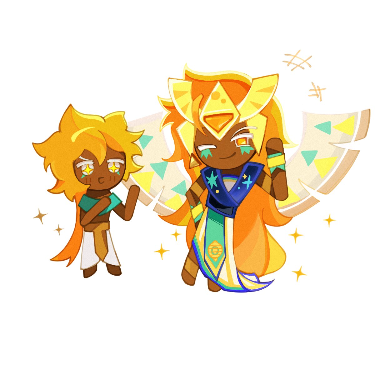 这就是。。未来的我吗
#CookieRunKingdom 
#CookieRun
#GoldenCheeseCookie