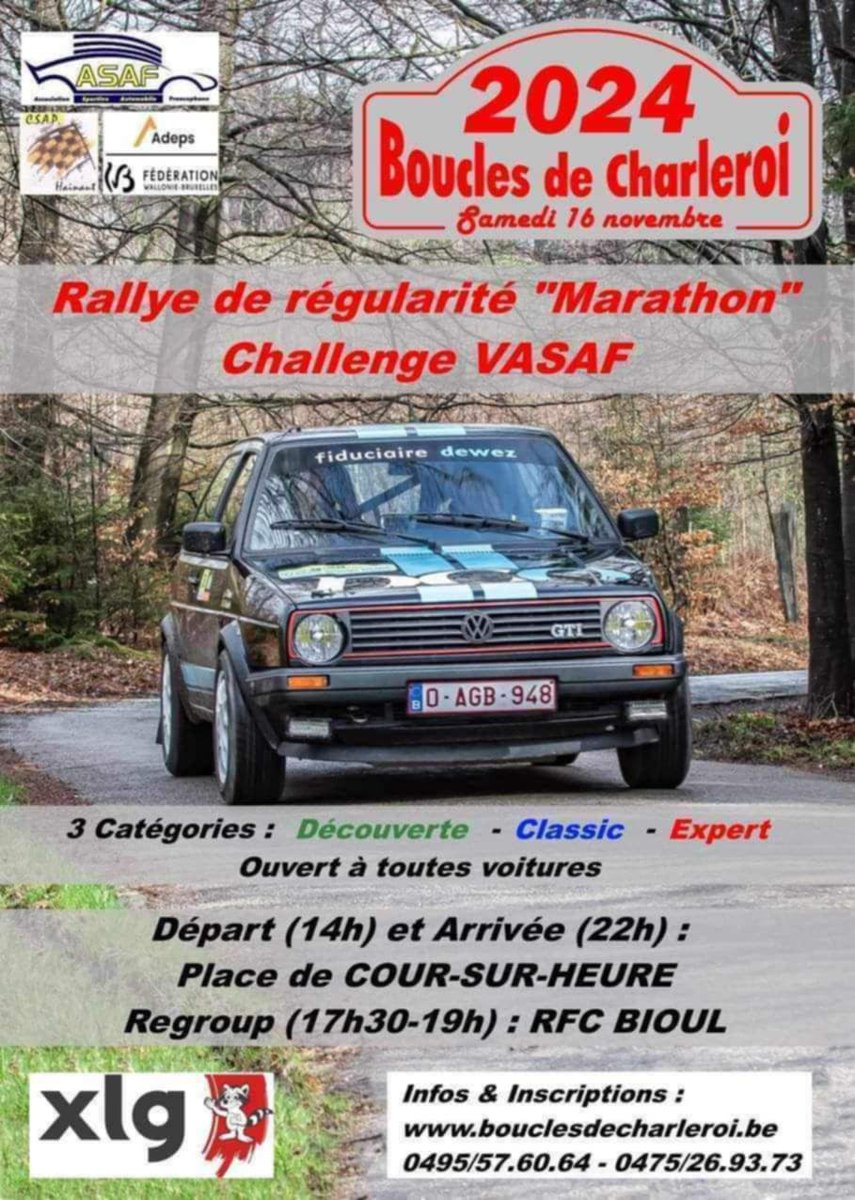 HendrickxPy's tweet image. Infos et inscriptions : bouclesdecharleroi.be