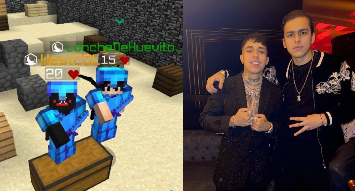 WestCOL's tweet image. En el día ganamos UHC en minecraft.. pero en la noche 🤫🤫 shhh no se puede decir mucho