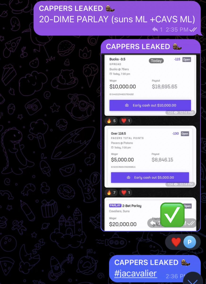 BreakdaBooks's tweet image. Literally FREE money.

Don’t pay for cappers

Free tele in my bio 🔗 

#20piece