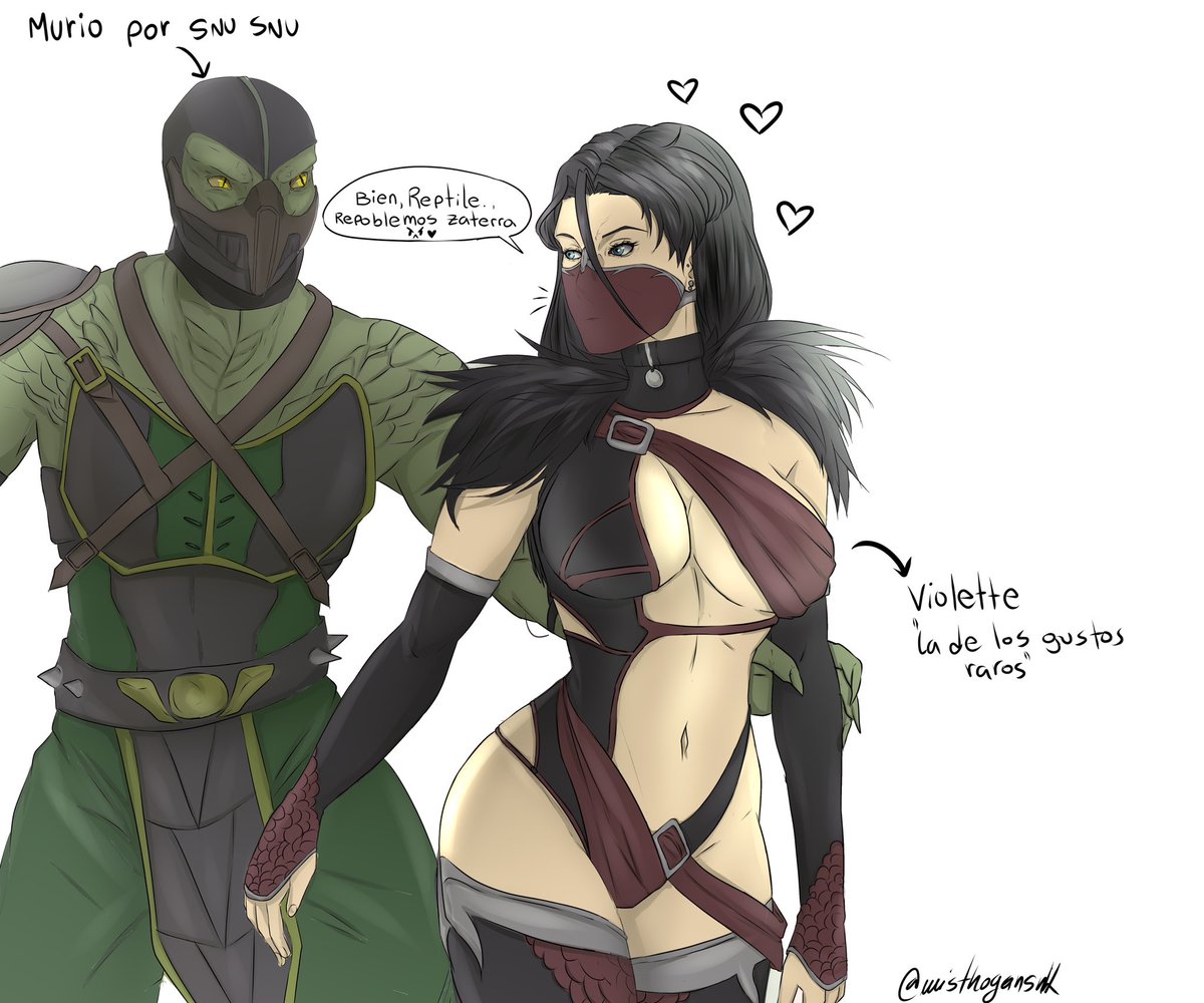 Violette and Syzoth mk9
Canon x Oc 

#mk1 #MortalKombat1 #mk9 #mktwt #yumetwt #Ocxcanon #syzoth #reptile