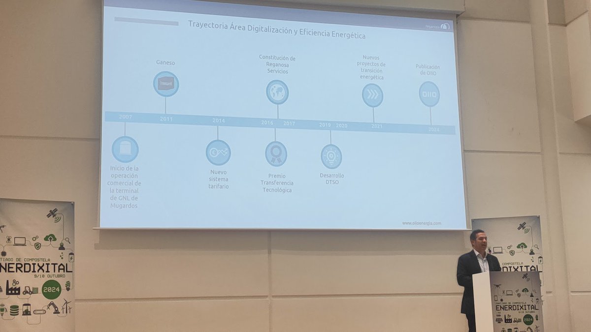 Investigación e Tecnoloxía Matemática en Galicia (@citmaga) on Twitter photo 🌍 #EnergyDays (Cluergal) reunió a más de 600 expertos en Santiago para hablar de energías renovables, eficiencia y transición industrial
💡 <a href="/Ruben_Gayoso/">Ruben Gayoso</a> y <a href="/sebabouzas/">Sebastian Bouzas</a> de #CITMAga destacaron la transferencia de conocimiento con empresas como #Reganosa en el caso #Ganeso y #ECOMT 🌍 #EnergyDays (Cluergal) reunió a más de 600 expertos en Santiago para hablar de energías renovables, eficiencia y transición industrial
💡 <a href="/Ruben_Gayoso/">Ruben Gayoso</a> y <a href="/sebabouzas/">Sebastian Bouzas</a> de #CITMAga destacaron la transferencia de conocimiento con empresas como #Reganosa en el caso #Ganeso y #ECOMT
