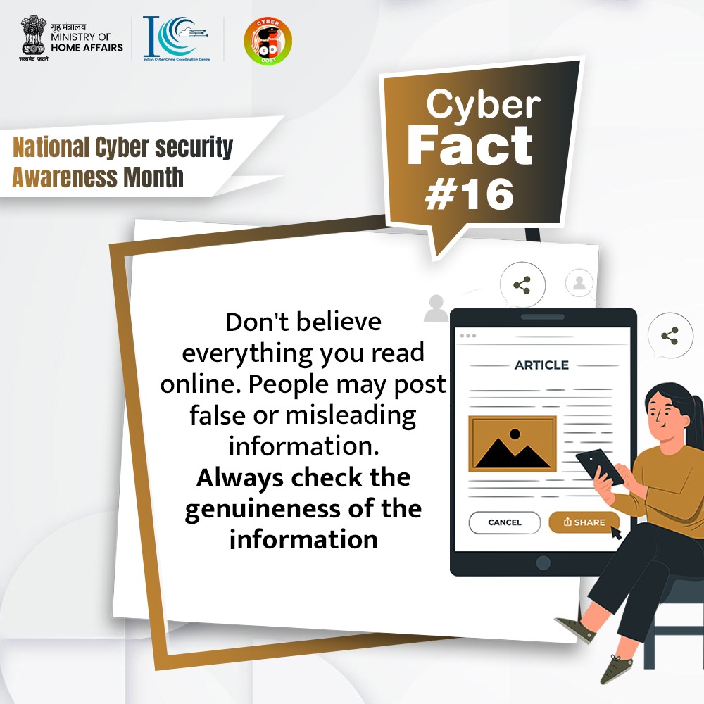 KotaPolice's tweet photo. ऑनलाइन प्लेटफॉर्म्स पर सक्रिय Predators से बचाव ही समाधान है।
#Cyber_Security_Awareness @KotaPolice
ऐसे मामले की शिकायत #Helpline1930 पर करें।
। कोटा शहर पुलिस सदैव आपकी सेवा में तत्पर।
@KotaPolice
@IgpKota
@PoliceRajasthan https://t.co/AimoLa6Uul