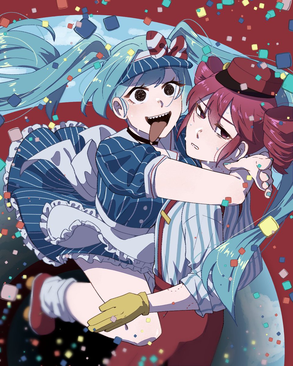 rinne_kjp's tweet photo. FOCUS
#hatsunemiku #kasaneteto #illust #mesmerizer #イラスト #初音ミク #重音テト https://t.co/WLBSYFc8h4