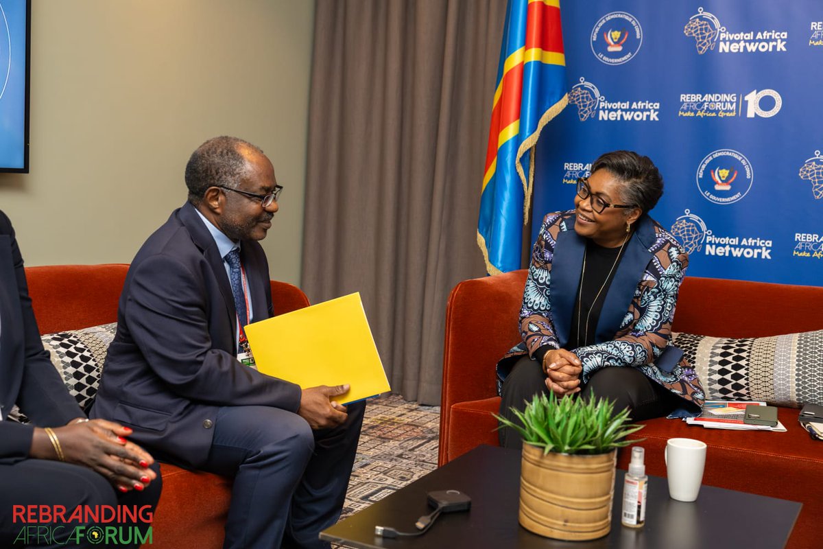 J’ai eu l’honneur d’être reçu vendredi dernier, en marge de <a href="/RebrandingAF/">Rebranding Africa Forum</a>, par S.E. Mme Judith Suminwa Tuluka, PM de la RDC. Cette entrevue nous a permis d’échanger nos points de vue, notamment sur l’essor et l’avenir de l’#IA sur le continent, ses opportunités et ses défis. #AI