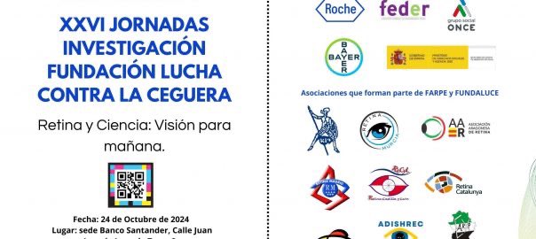LluisMontoliu's tweet photo. Y por la tarde en la sede del banco @santander_esparriciparé en las XXVI Jornadas de Investigación de la Fundación Lucha contra la #Ceguera #FUNDALUCE @retinafarpe @RetinaMurcia @fundacionretina @retinamadrid @CIBERER @ONCE_oficial @FEDER_ONG
https://t.co/3Bwud2rPUM https://t.co/Roa89Zlj8J