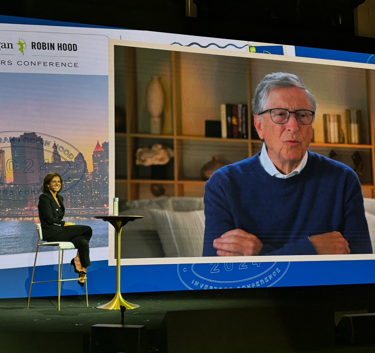 SRuhle's tweet image. SPOILER ALERT!
"Honey I Shrunk the Kids 2" will be coming to a theater near you 
(The role formerly played by Rick Moranis will now feature Bill Gates The shrunk one #yourstruly) #bigbreak #justkidding