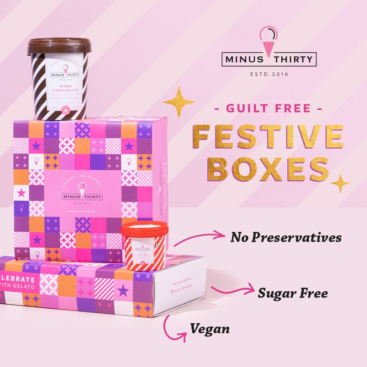 Minus30IceCream's tweet photo. Filled with goodness! Free of preservatives, sugar &amp; dairy - our gelatos promise to nurture your soul and keep you satisfied #minus30 #gelato #sugarfree #vegan #preservativefree https://t.co/sp1YrKN2D4