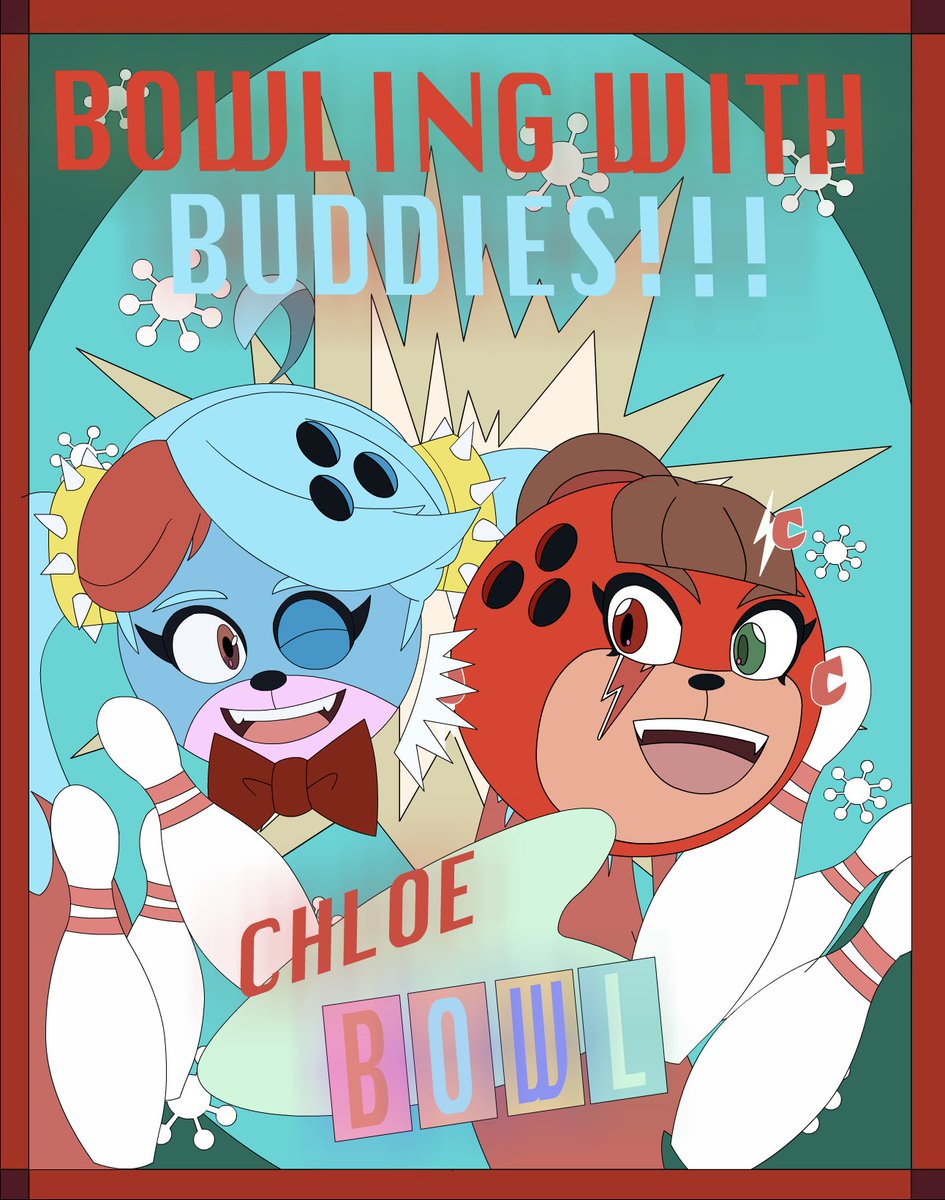 PeridotAlex003's tweet photo. Lucy and Friend's Pizza & Ice Cream May's Gator Golf Poster & Chloe Bowl Posters #Ninjala #FNAF📷📷 #FNAL @Frances_JackD https://t.co/rGjFbiJGi9