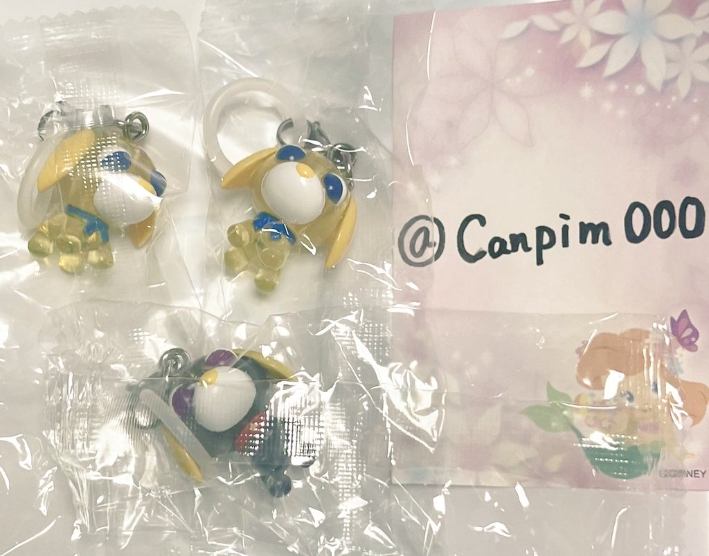 Canpim000's tweet photo. 【交換】お茶犬 めじるしアクセサリー ガチャ

譲）ロン① 、 チャイ②
求）ムハ ≫ リョク ≫ ハナ

池袋手渡し希望 ＞ 郵送可能
複数優先
お心当たりのある方はお気軽にご連絡ください https://t.co/KcCkFwJsS0