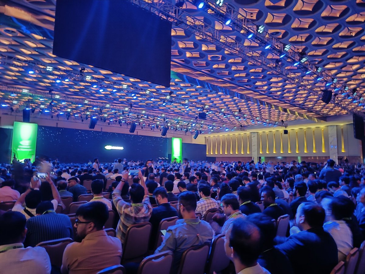 homyarb's tweet photo. #NvidiaAISummit ready to get started 🎉 https://t.co/m9MGTVMQkt