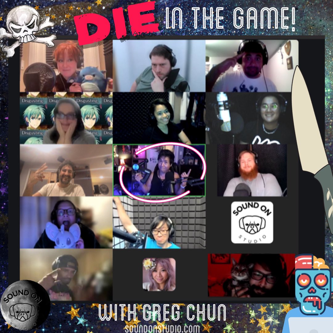 Thanks to the brave (and talented!) actors who joined us this evening for DIE IN THE GAME with the one and only <a href="/gregchunva/">Greg Chun - find me on IG!</a>! You all were amazing and we can’t wait to see what’s next for you! 💀🎉 #keepdying #takeclass