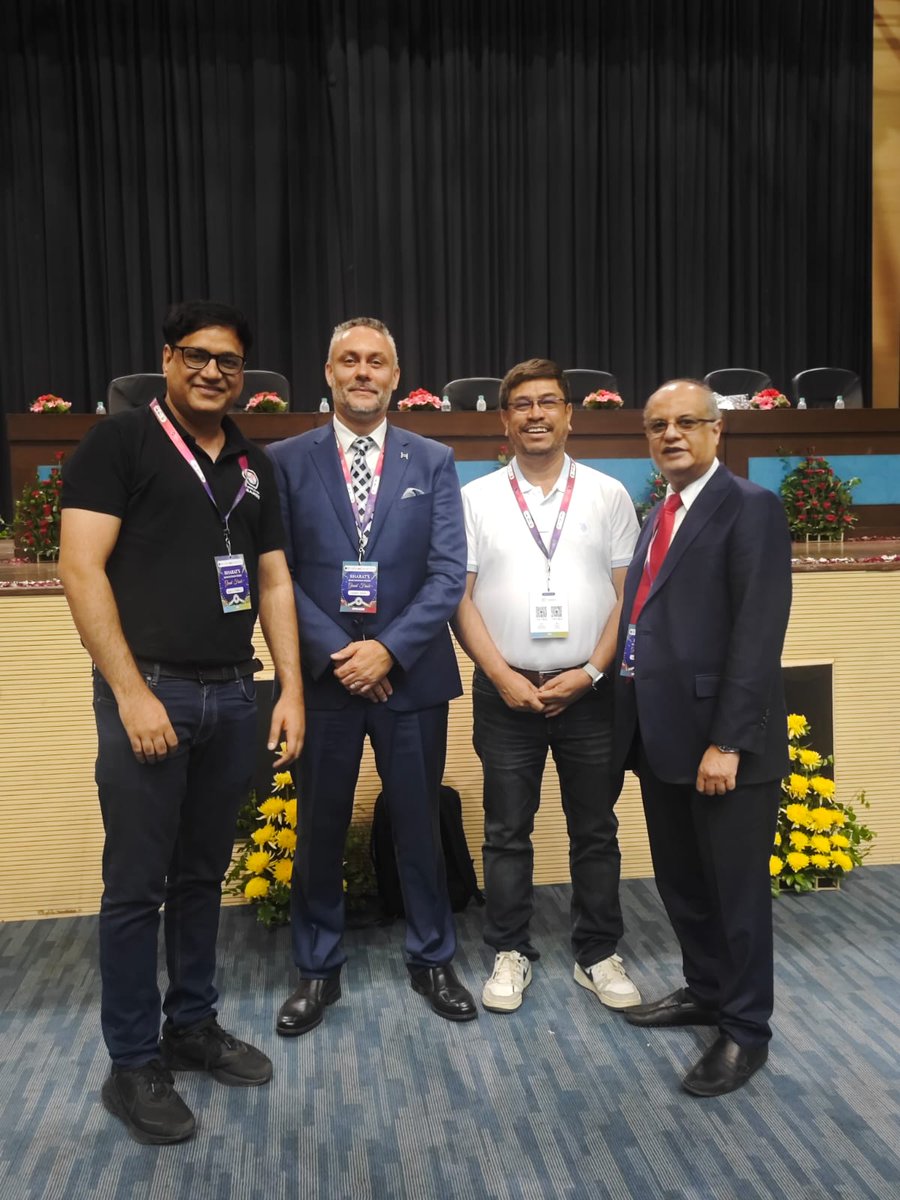 Circle_of_Games's tweet image. @Circle_of_Games Sets Standards at #BharatBlockchainYatra!🚀

#cog is proud to have attended the Bharat Blockchain Yatra Grand Finale 2024, hosted by @IDSsoftInc, @AICTE_INDIA, #NETF, and @Anuvadini at the AICTE HQ in New Delhi. 

The future of gaming is emerging fast and we're…