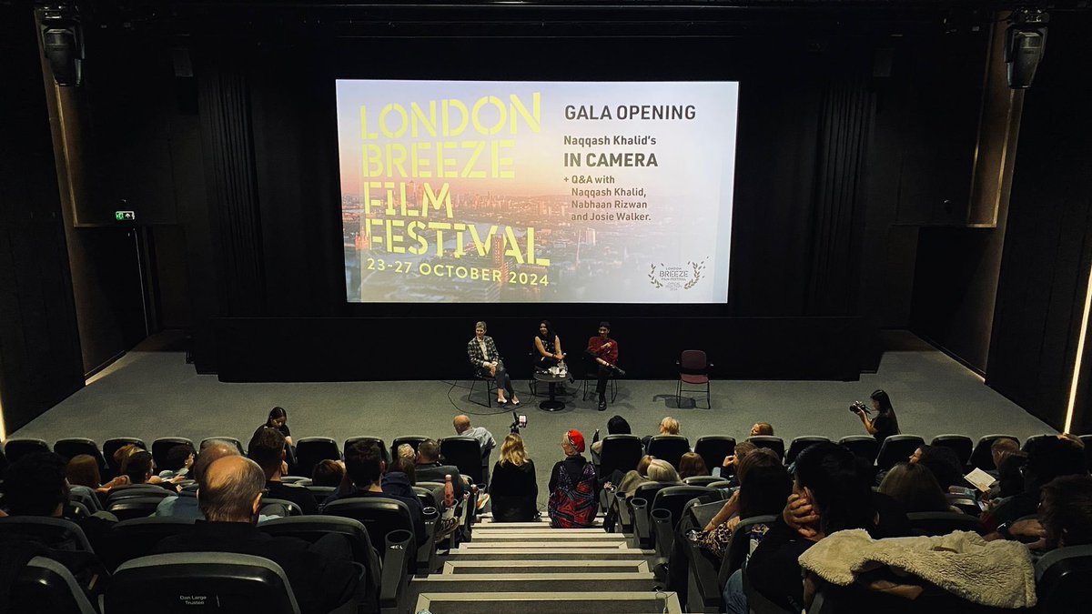 Samuel Cullis (@samuelcullis) on Twitter photo Launch of the <a href="/LondonBreezeFF/">LondonBreeze</a> got off to a flying start last night, thanks to everyone who came to support. It was a Breeze <a href="/mbbcasey/">Madeleine Casey 🧡</a> On to day 2 and a jam packed industry day <a href="/Olympic_Cinema/">Olympic Studios</a> and <a href="/RiversideLondon/">Riverside Studios</a> and film showcases <a href="/BPSCinema/">The Cinema in the Power Station</a> get your tickets! #londonbreeze2024 Launch of the <a href="/LondonBreezeFF/">LondonBreeze</a> got off to a flying start last night, thanks to everyone who came to support. It was a Breeze <a href="/mbbcasey/">Madeleine Casey 🧡</a> On to day 2 and a jam packed industry day <a href="/Olympic_Cinema/">Olympic Studios</a> and <a href="/RiversideLondon/">Riverside Studios</a> and film showcases <a href="/BPSCinema/">The Cinema in the Power Station</a> get your tickets! #londonbreeze2024