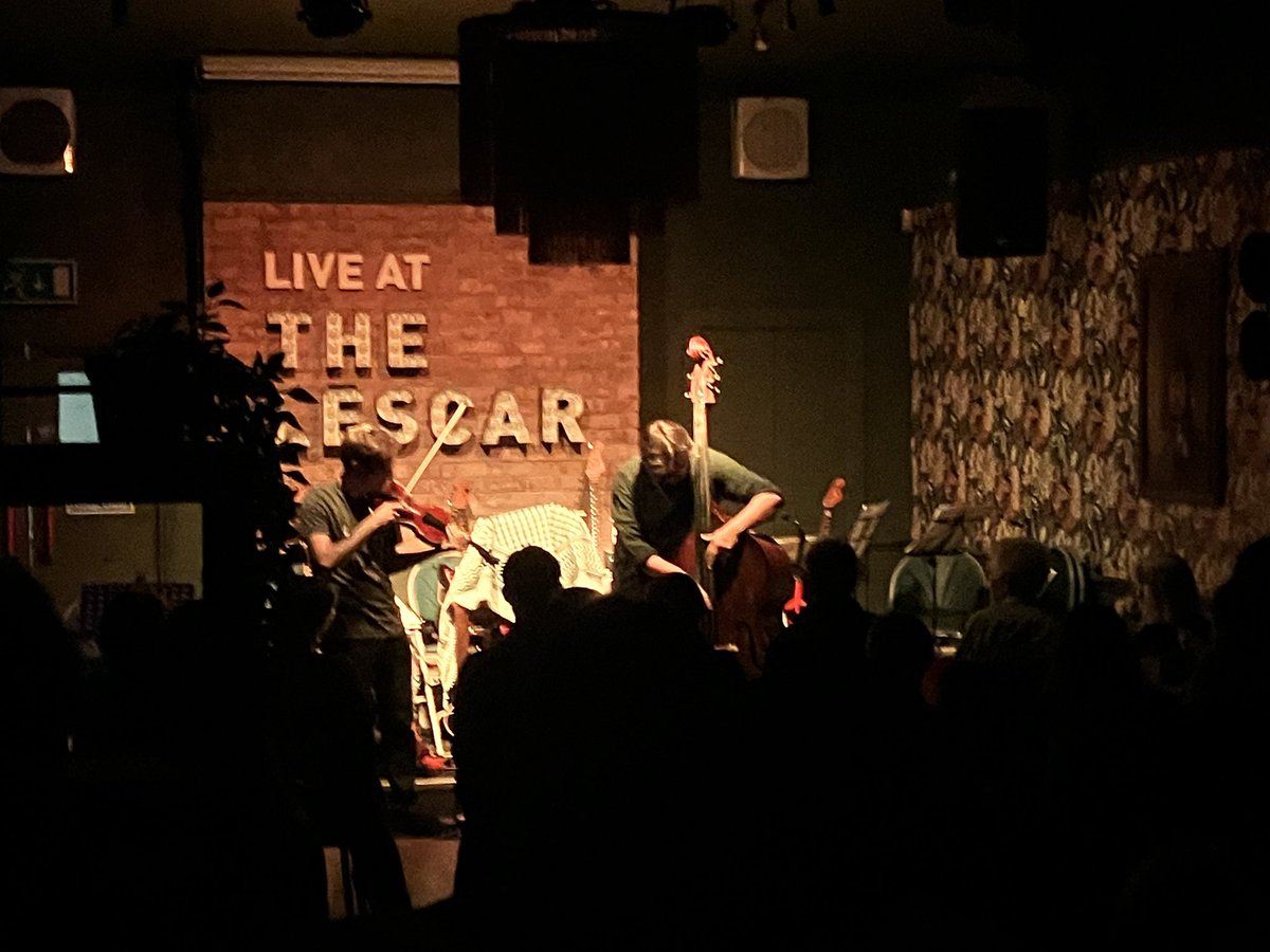 Jez (@jazzteabeer) on Twitter photo An unforgettable gig <a href="/TheLescar/">The Lescar</a> last night, John Pope & John Garner’s wonderful duo set was full of wit, skill & adventure, inc. tunes by Carla Bley, Thelonious Monk, Mary Lou Williams + Hearing Things electric guitar orchestra playing ‘In C’, delicate and hypnotic music-making An unforgettable gig <a href="/TheLescar/">The Lescar</a> last night, John Pope & John Garner’s wonderful duo set was full of wit, skill & adventure, inc. tunes by Carla Bley, Thelonious Monk, Mary Lou Williams + Hearing Things electric guitar orchestra playing ‘In C’, delicate and hypnotic music-making