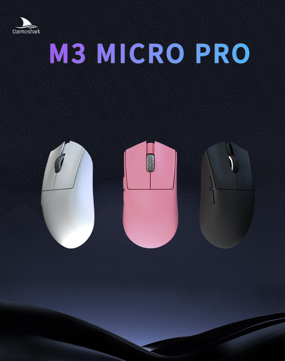 Darmoshark Official (@darmoshark1) on Twitter photo 🚨New Giveaway🚨
🖱️Darmoshark M3 MICRO PRO🖱️
to enter:
1. Follow <a href="/Darmoshark1/">Darmoshark Official</a>
2. Like ❤️ and retweet 🔁
3. Share your hand length or the type of mouse you like in the comments section
We will select a lucky winner and announce it on October 31🔥 🚨New Giveaway🚨
🖱️Darmoshark M3 MICRO PRO🖱️
to enter:
1. Follow <a href="/Darmoshark1/">Darmoshark Official</a>
2. Like ❤️ and retweet 🔁
3. Share your hand length or the type of mouse you like in the comments section
We will select a lucky winner and announce it on October 31🔥