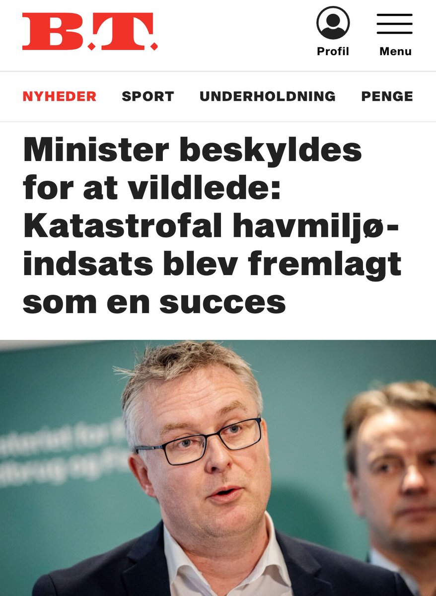 Peter Astrup (@petermastrup) on Twitter photo Mindst tre gange i de sidste to år har fødevareminister <a href="/jacobjensenMF/">Jacob Jensen</a> beskrevet over Folketingets forligskreds, at alt gik som det skulle med at nedbringe landbrugets udledning af kvælstof gennem særlige efterafgrøder. Men virkeligheden er en helt anden. 1/2
#dkpol Mindst tre gange i de sidste to år har fødevareminister <a href="/jacobjensenMF/">Jacob Jensen</a> beskrevet over Folketingets forligskreds, at alt gik som det skulle med at nedbringe landbrugets udledning af kvælstof gennem særlige efterafgrøder. Men virkeligheden er en helt anden. 1/2
#dkpol