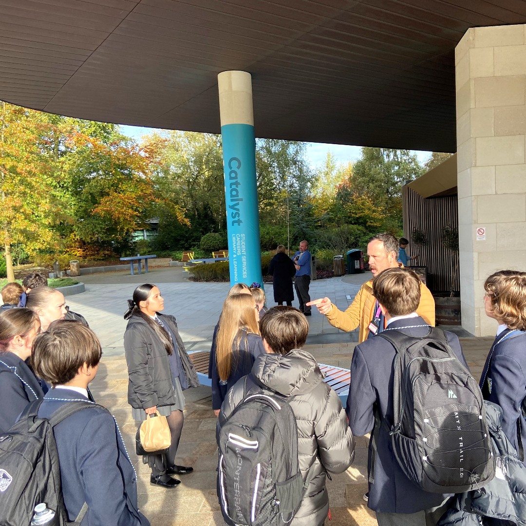 SalesianAcademy's tweet photo. 📚✨Our Year 8 pupils explored @Edgehill yesterday.

They got a glimpse of university life and found the tour a real eye-opener, showing them what the future looks like if they continue to work hard.

#SASJBshines #FutureUniversityStudents #CampusTour https://t.co/fhqxRVAxTA