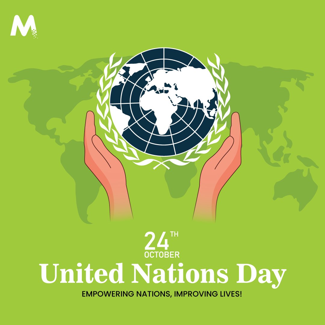 markup_digi's tweet photo. Celebrating unity &amp; diversity on United Nations Day! Together, we can face global challenges, promote peace, &amp; promote sustainable development. Let's respect our common humanity and create a better future for everyone.

#UnitedNationsDay #GlobalUnity #PromoteUnity #Markupdigi https://t.co/8saptjYASn