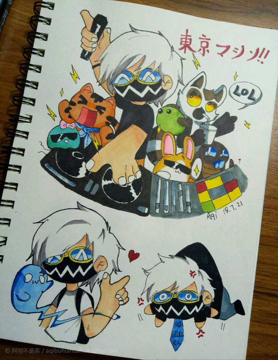 AhamsterUWU's tweet image. #tokyomachine