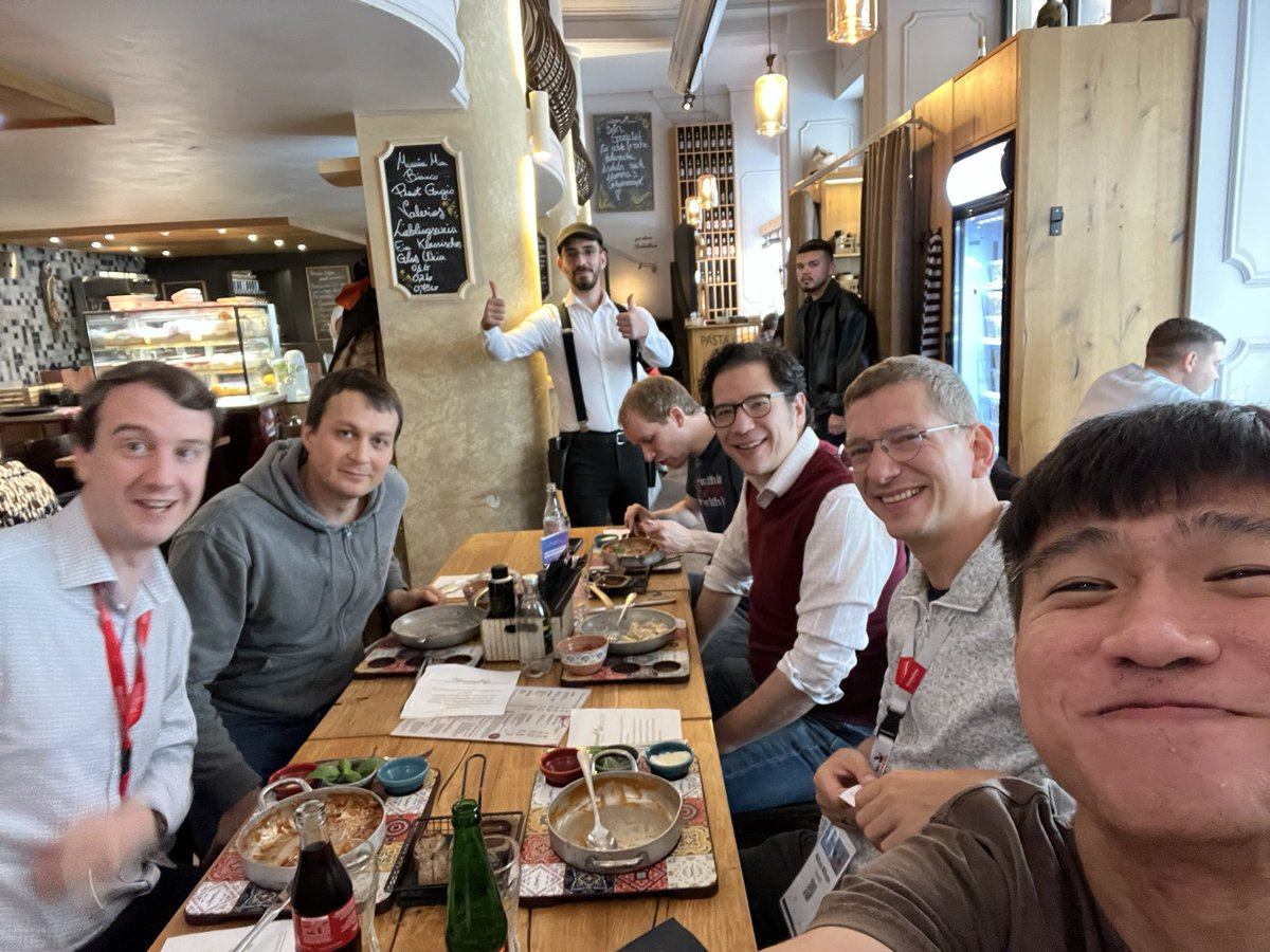 It was a pleasure to have a wonderful lunch together during #HUPO2024 <a href="/briansearle/">Brian Searle</a> <a href="/wilhelm_compms/">Mathias Wilhelm</a> <a href="/Hamish_Stewart/">Hamish Stewart</a> .