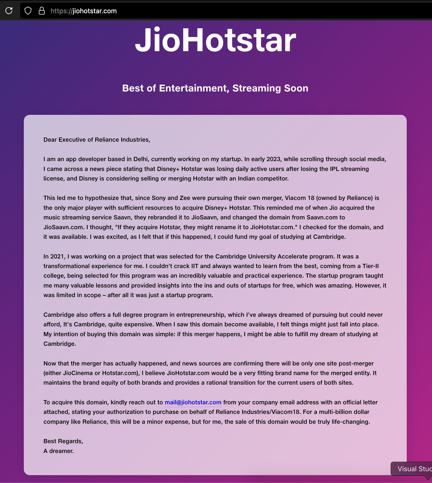 JioHotstar