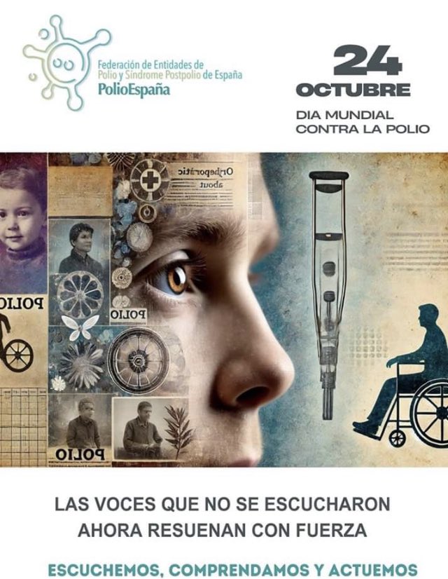 NoInvisibles's tweet photo. Es #DiaMundialContraLaPolio
#WorldPolioDay
El objetivo es decir #FindelaPolio #EndPolio
…y no olvidar a los que no recibieron la vacuna
#PostPolio 
Info @EndPolioNow👇🏻
https://t.co/0EBKVQhN4w https://t.co/TeVEqoR0YZ