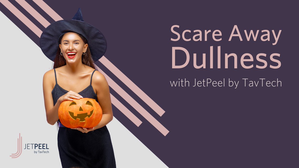 🎃 This #Halloween, we’re resurrecting your skin from the grave with #JetPeel by TavTech! 👻 

Throw away the mask and embrace your glowiest look with our #JetCare collection. ✨💀 

Link 👉🏻 jetpeel.com/jetcare/ 

#JetPeelOfficial #JetPeel #TavTech